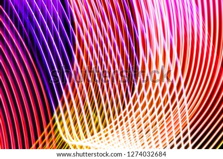 Abstract background with horizontal and vertical disruptions of red, blue and  pink stripes, flow lines. Glitch effect background for poster, cover, concept design, banners, presentations.