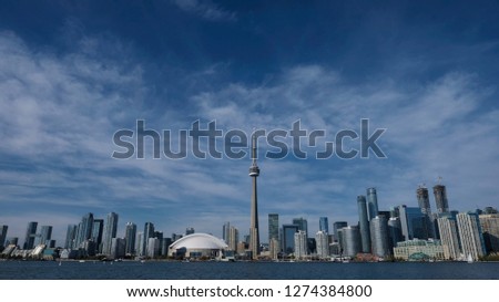 Toronto's Skyline from a Ferry