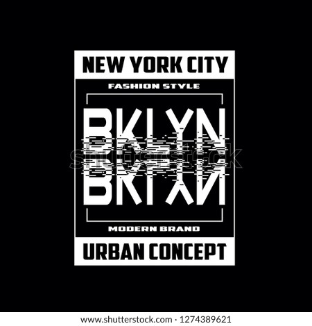 Tee,element,retro,vintage,new york,Brooklyn,images typography vector illustration art for t shirt