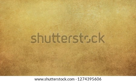 Abstract hand-painted gold vintage background