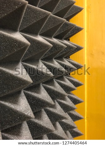 Soundproof foam grey