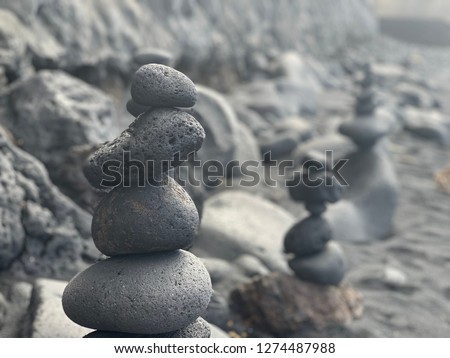 Pebbles Tower Beach stones