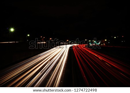 Low shutter speed photograph