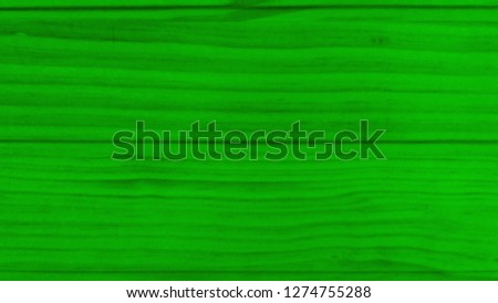 Background of green.
