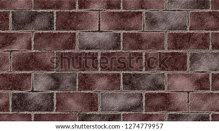 textured brick wall brown background.For wallpapers or product templates.