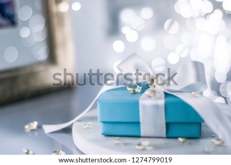 gift for her on valentine's day - holiday presents concept, elegant visuals