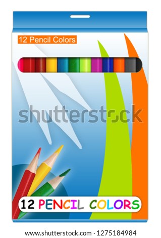 12 Pencil Color Box