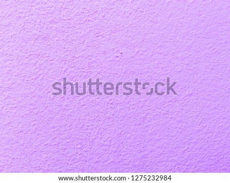 Violet clean wall texture background.Beautiful concrete stucco. painted cement Surface design banners.abstract shape and copy space for text.