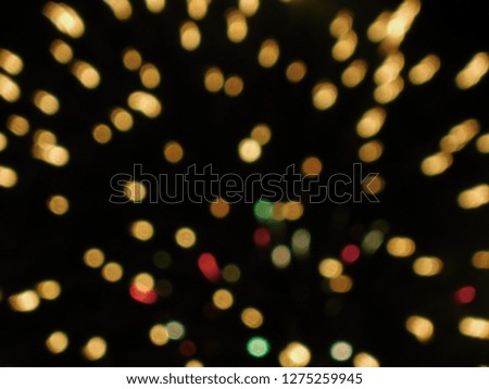 blurred abstract bokeh  firework background