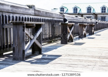 pier at Folly Beach in Charleston South Carolina