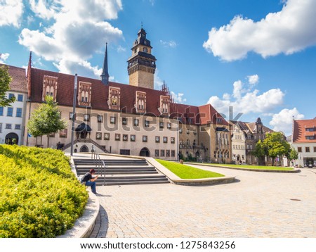 Old Town Hall in Zeitz Germany