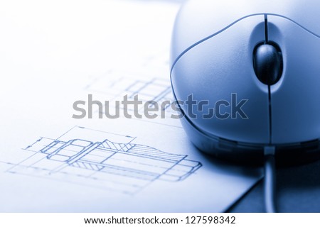 Drafting and computer mouse