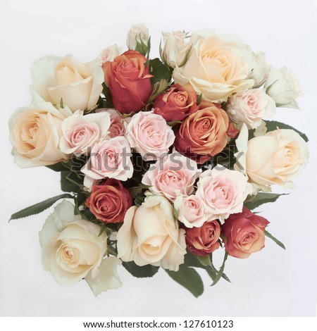 Vintage Roses in a bunch