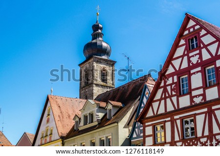 Skyline Forchheim in Germany