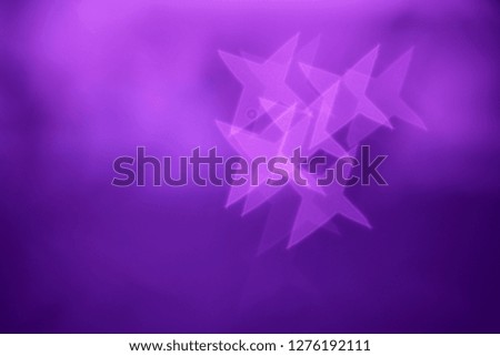 Violet stars bokeh background