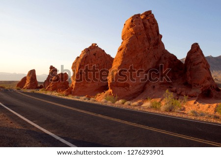 Valley of Fire State Park, Nevada, USA.