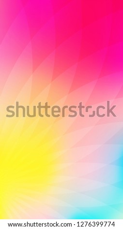 vertical wallpaper of abstract rainbow flower for phone