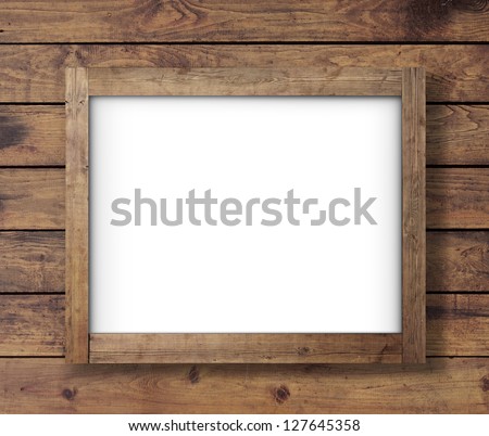 wall wood texture with crafted poster