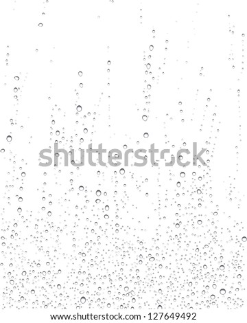 Illustration of drops of rain on windows Royalty-Free Stock Photo #127649492