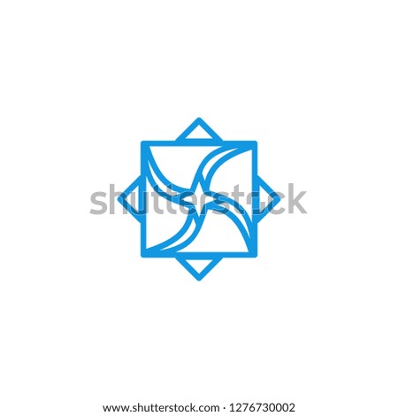 star logo design, icon vector