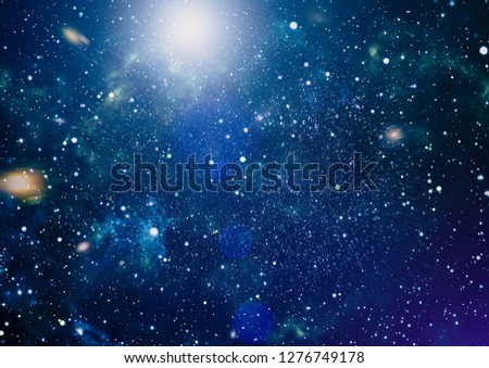 Star Filled Sky . Space stars .Cosmos space stars