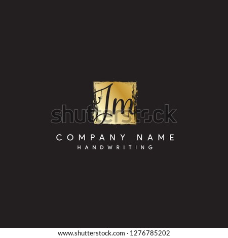JM logo | Initial JM logo 