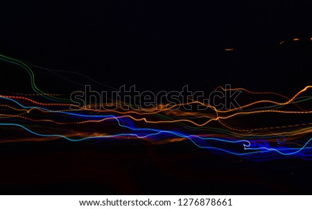 Light trail for background purpose.