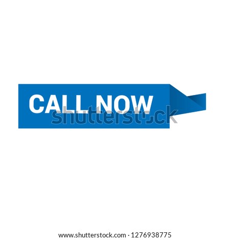 call now sign, emblem, label, badge,sticker. call now paper origami speech bubble. call now tag. call now banner. Designed for your web site design, logo, app, UI - Vektor 