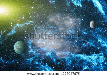 Universe concept background. Elements of this image furnished by NASA