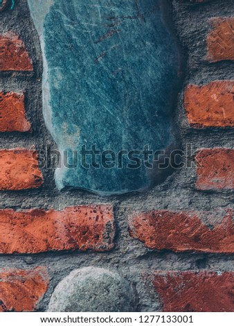 Old textured wall closep view