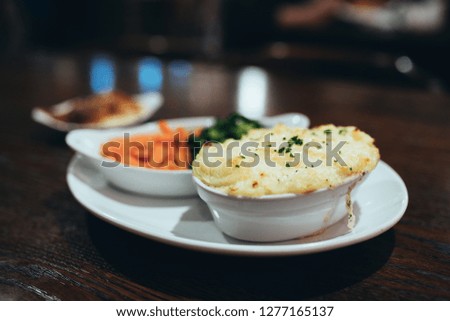 Mash Potato Veg Meal