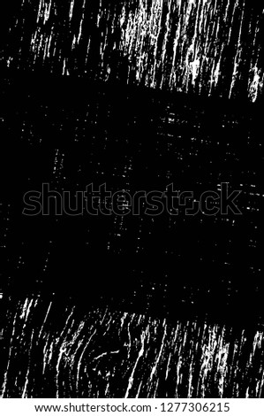 Vector grunge overlay texture. Black and white background. Abstract monochrome image includes a faded effect in dark tones