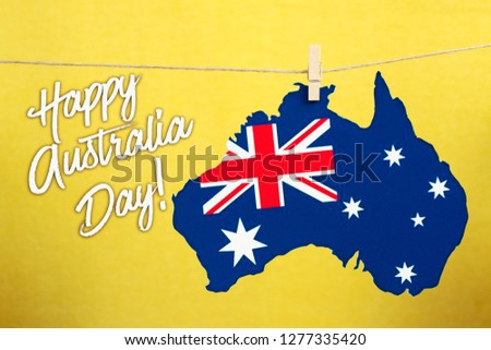Australia Day holiday on January 26 with a Happy Australia Day  