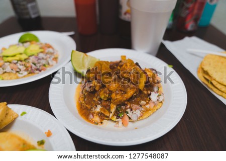 Ceviche with Spicy Seafood
