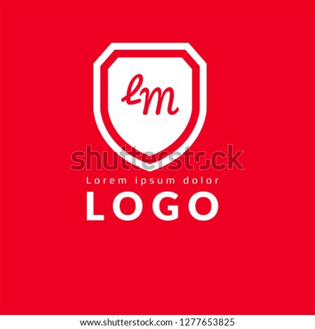 letter lm logo concept. Designed for your web site design, logo, app, UI