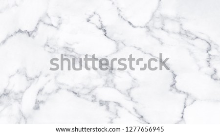 Natural white marble stone texture for background or luxurious tiles floor and wallpaper decorative design.