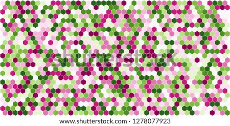 Hexagon grid background texture pattern colorful . Honeycomb vector background. Isometric geometry. Aspect Ratio 2:1