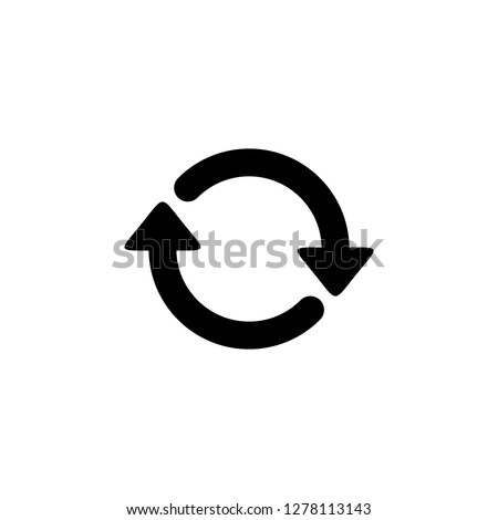 Update icon vector. Reload symbol. refresh icon Royalty-Free Stock Photo #1278113143