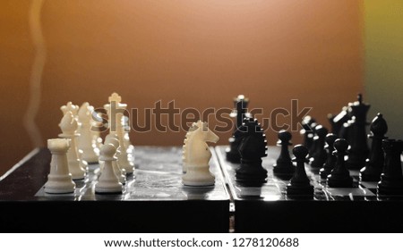 chess on background