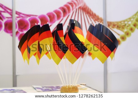 German national flag, the theme of national flags and world nationalities
