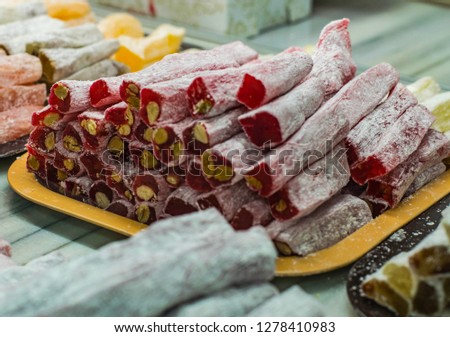 Eastern sweets Turkish Delight