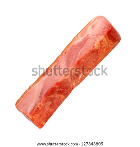 piece of pork bacon