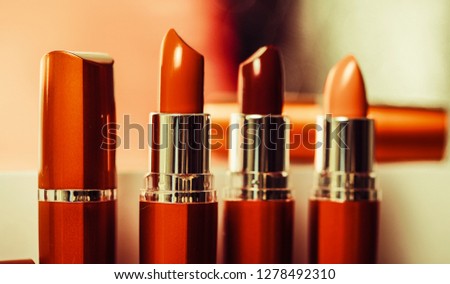 Lipsticks set background