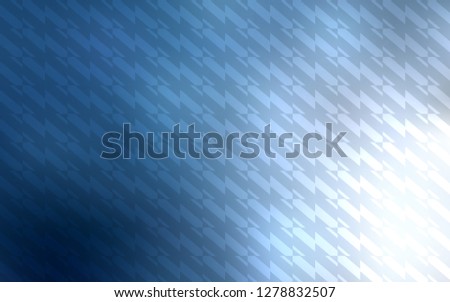 Light BLUE vector layout with flat lines. Modern geometrical abstract illustration with Lines. Pattern for ads, posters, banners.