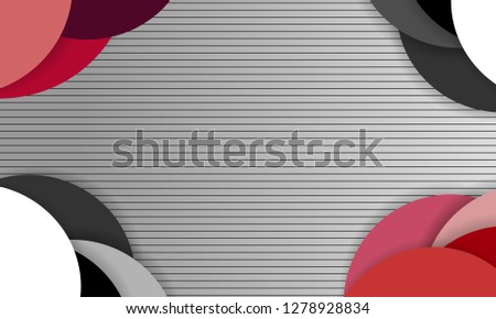 Set of abstract colorful circle backgrounds. - Vector