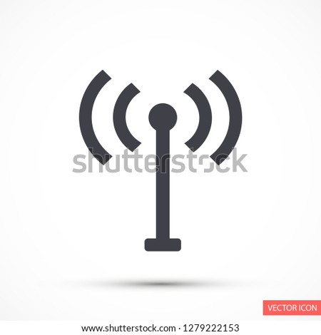 Wi-Fi vector icon 10 eps