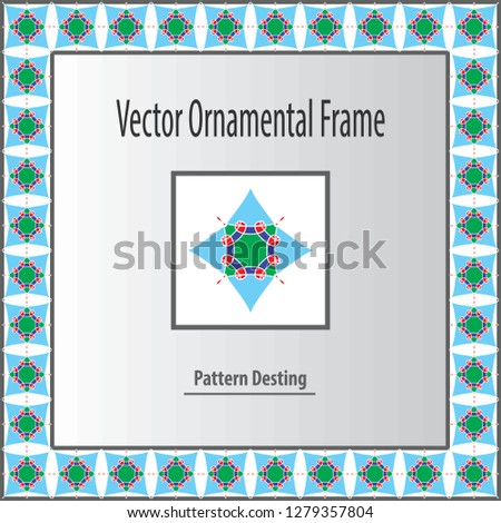  . Realistic ornament for decoration design. Vector decorative greeting card, invitation design background.Pattern  abstract.