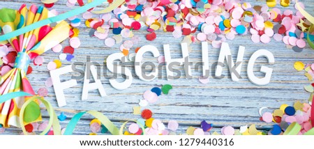 fasching carnival backgrounds card confetti