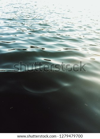 The beauty of the water