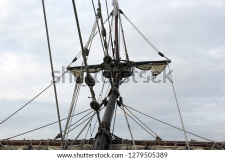 vintage pirate ship